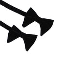 Velvet Large Bow Ties Noeud Papillon Handmade Floppy Polyester Pretied Bowties Adjustable Big Men Velvet Bow Tie Oversized