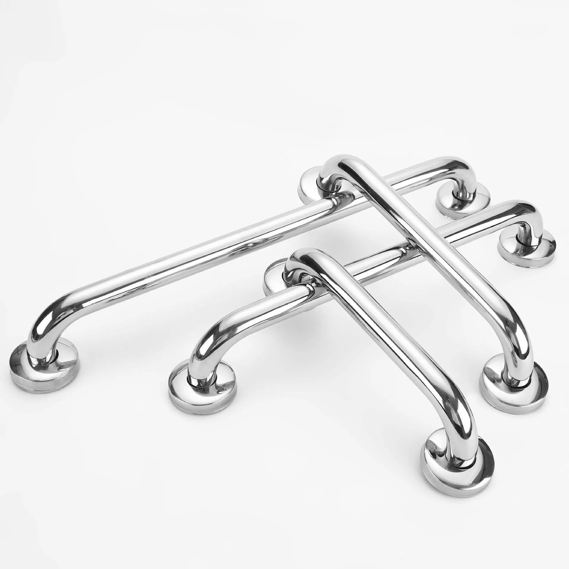 Customizes Shower Grip bar Stainless Steel Anti slip Shower Grab bar Handles Support up 500LBS Bathroom Safety Rail Bathtub Rail