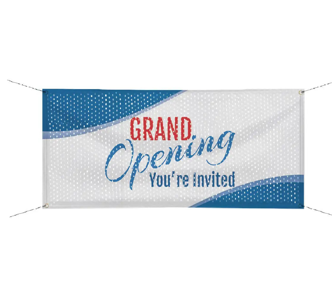 Promotion PVC Mesh Custom Happy Birthday Banner Advertising Class Polyester Format PVC Flex Vinyl Mesh Banner Printing