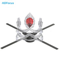 LED Holographic Display Equipment With Wireless Charger 3D Ventilador Hologram Fan for Advertising