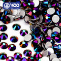 VDD 168 Blue Love SS4-SS30 Glass Rhinestones Crystal Flatback Strass Diamond Glitter Stones for DIY Nail Art Crafts Decorations