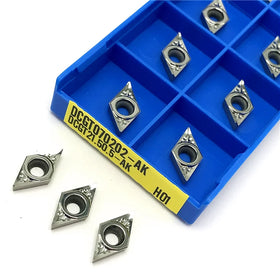 DCGT11T302 DCGT11T304 DCGT070204 AK H01 Insert Milling Cutter Aluminum Alloy CNC Lathe Tool Aluminum Processing
