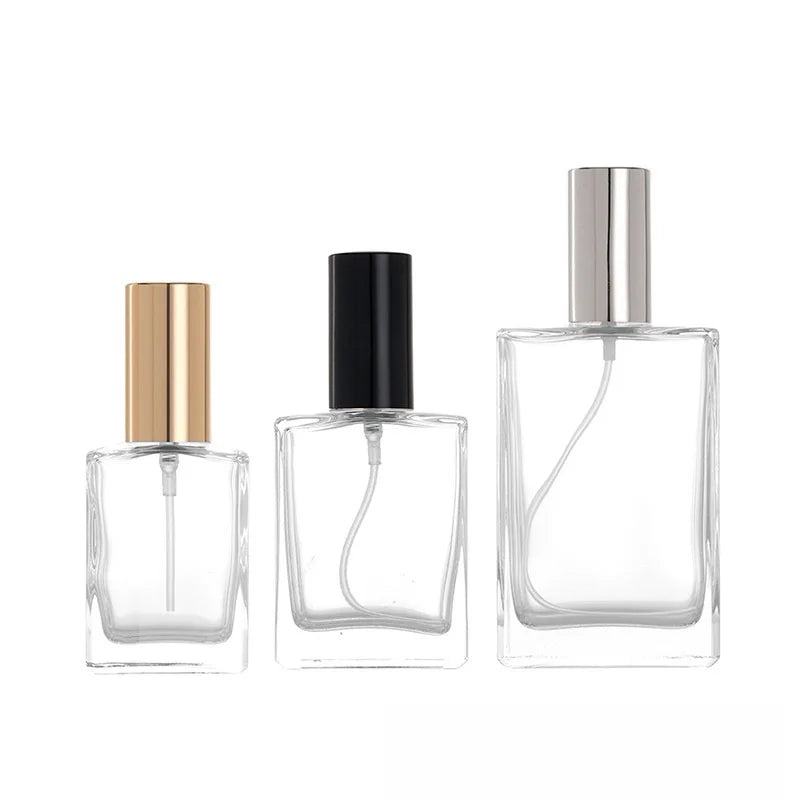 Glass Bottle Gold Lid Frosted Matte 30ml Amber Airless Lotion Serum Pump Bottle Glass Bottle Perfumery With Silver Lid