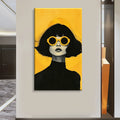Wholesale Girls Portrait Watercolor Canvas Printed Wall Art Queen Carton for Living Room Home Decor