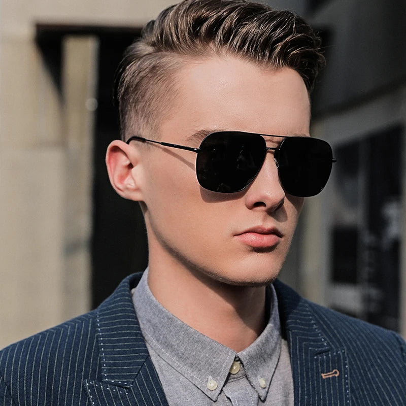 Wholesale Classic Metal Frames Polarized Sunglasses for Men China Made Model 3339