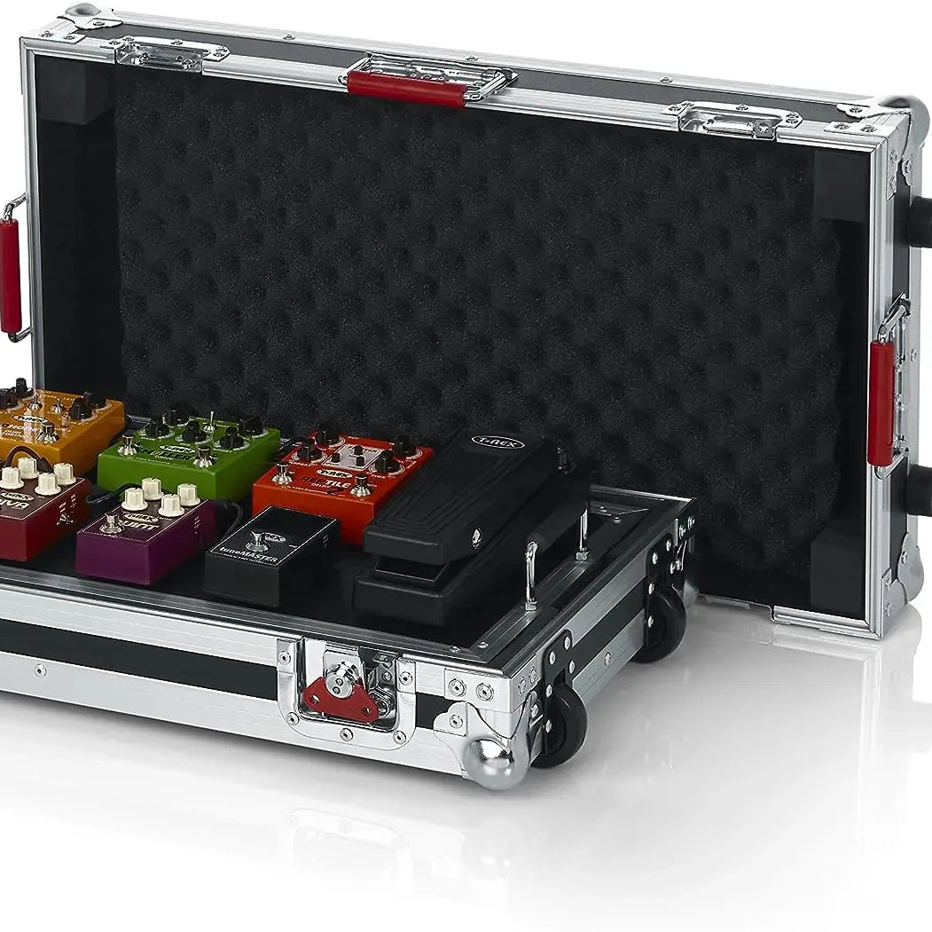 G-TOUR Series Pedal Board with ATA Road Case Wheels and Pull Handle Customizable OEM & ODM Support