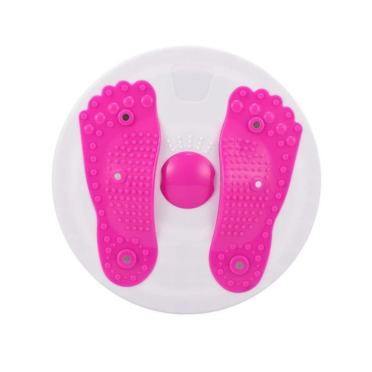 Hot Sale Waist Twisting Disc Blue and Yellow pp Waist Twist Foot Disc Home Training 360 Rotation Twisting Disc