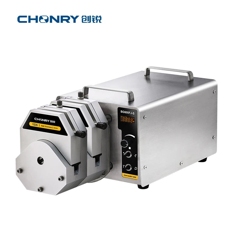 CHONRY BG600FJ-S Intelligent Digital Peristaltic Pump Filling Machine Manufacturers Use in Chemical Liquid