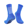LINGTU Non Slip Soccer Grip Socks Custom Brand White Knitted Sports Socks Winter Football Socks