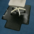 Black Color Chair Mats New Product Eco-friendly Mat Pvc Plastic Waterproof Plastic Office Floor Chair Mat