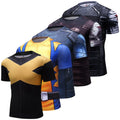 Cody Lundin Men's Compression Sportswear Custom Sublimated Printed Superhero T Shirt