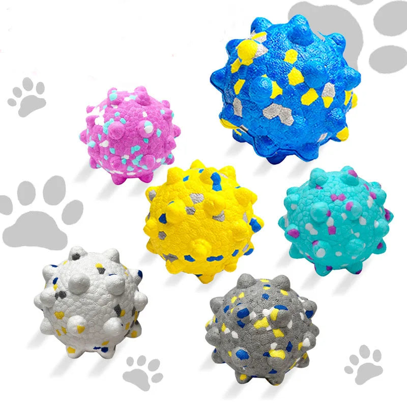 Custom Pet Toy Ball GrindingTeeth Clean Teeth High Elastic Bite Resistant Dog Ball Pet Toys for Dog