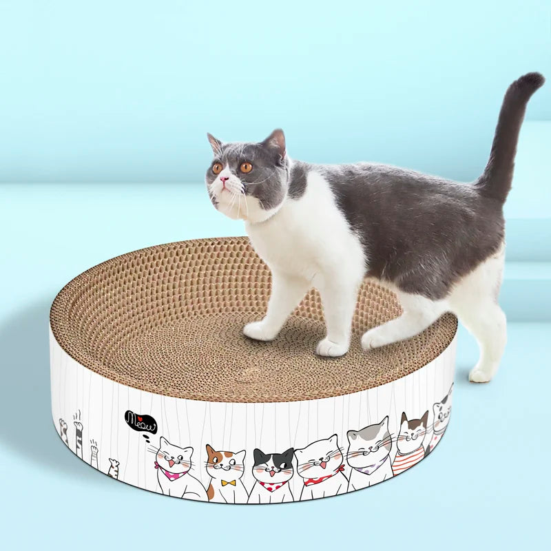 Modern High-Density Cat Scratcher Lounge Nest Bed Paper Cat Trees & Cardboard Scratcher
