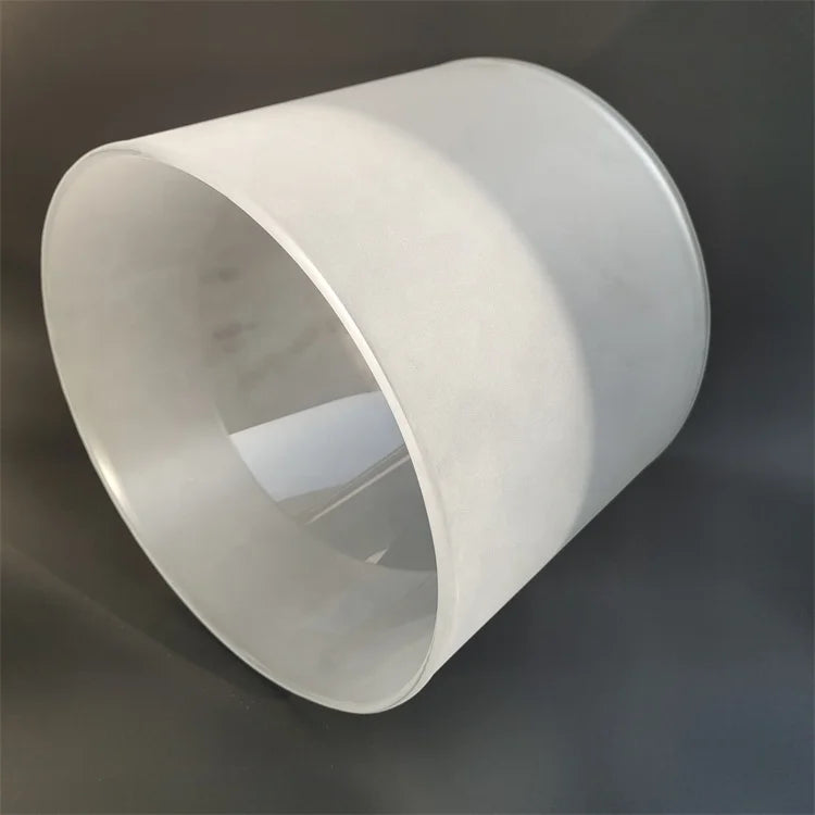 JR Custom 25mm 50mm 100mm 250mm Diameter Frosted Borosilicate Glass Tube