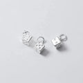 New Fashion Jewelry 925 Sterling Silver Fashion Jewelry Dice Pendant Charms for Jewelry Making