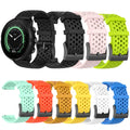 Sport/Wrist HR Sport Breathable Strap Watchband Bracelet 24mm Silicone Watch Band for Suunto 9/7/D5/Spartan