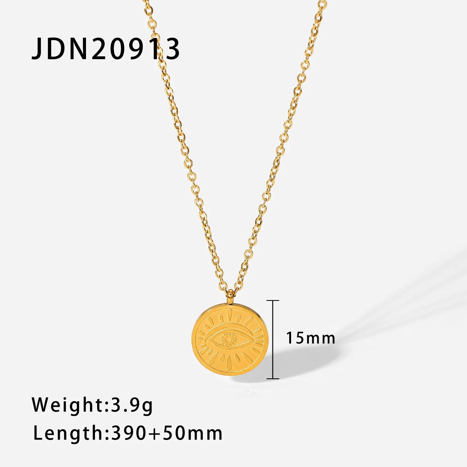 Fashion Fashion Jewelry Necklaces Ins Style 18K Gold Plated Heart Necklace Zircon Inlay Stainless Steel Necklace for Women