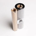 High Quality BLACK Wax thermal transfer printer ribbon TTR 110mmx74m Barcode printer ribbon label printer ribbon manufacture