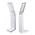 Totems 21.5 Inch Touchscreen I3 I5 I7 CPU QR Code Scanner Wifi Optional Terminal Touch Screen Kiosk Stand