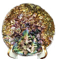 Hot Sale Healing rainbow Round Shape Bismuth Bowl for Decoration