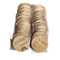 Newborn Commemorative Wood Balloon Shape Plate 100 Days Milestone January-December Layout Birthday Sign Cross Model Ball