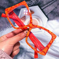 9564 Irregular Oversized Bow Cat Eye Anti-blue Light Eyeglasses for Women Fashion Candy Color Computer Glasses Frame Female