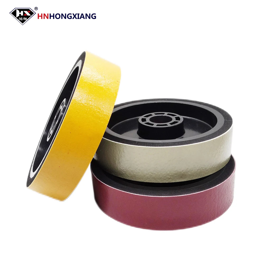6Inch 150mm Nova Soft Resin Cabbing Polishing Wheel Soft Resin Bond Diamond Lapidary Wheel for Gemstone