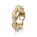 Milskye Cross Border Hot Selling 925 Sterling Silver Jewelry 18k Gold Plated Eternal Perfection Ring