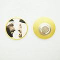 Sheikh Shaikh Shiekh President Ruler of the United Arab Emirates Picture Photo Image UV Printing Magnetic Metal Pin Badge Brooch