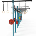Heavy Duty Power Squat Rack for CrossFit Fitness Wall-Mounted Estante Para Sentadillas with Large Rack Pull Bar for Bodybuilding