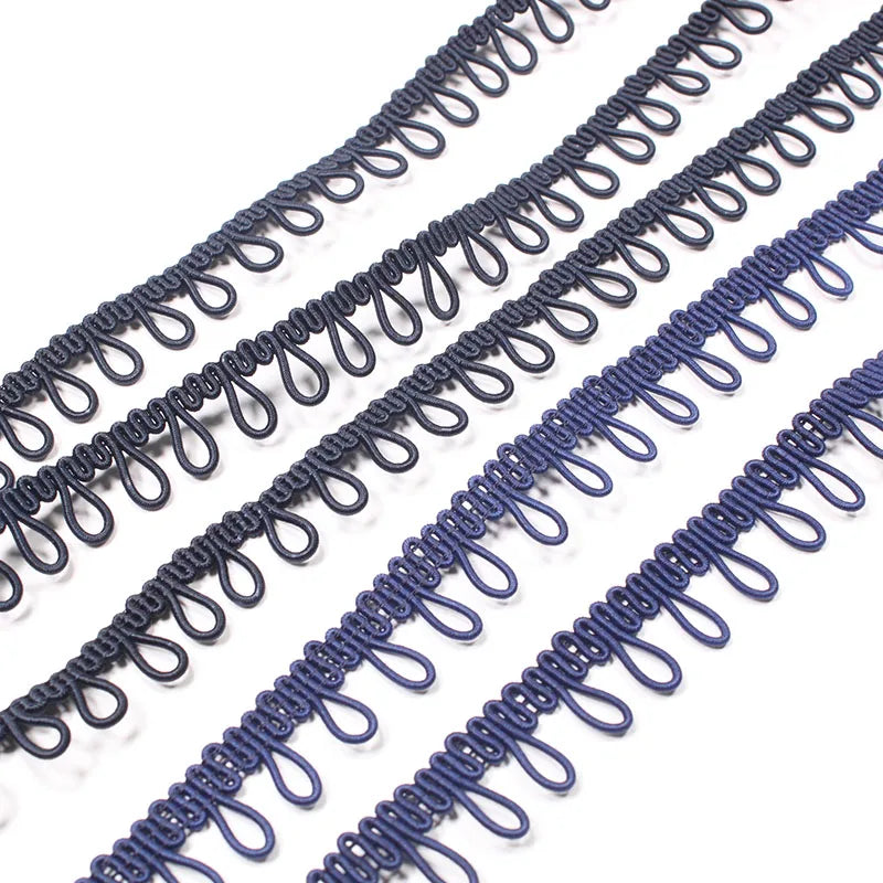 Factory Price Top Quality Back Collar Button Nose Elastic Cord Button Loop Make Buttonhole