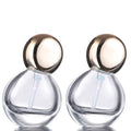30ml Light Bulb Foundation Solution Round Pump Bottle Cosmetic Glass Bottle