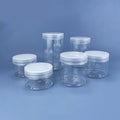Guangdong Production of Food Grade 68 Teeth PET Transparent Wide Mouth Food Storage tank Plastic Bottles