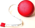 Wholesale Custom Logo Retractable Measurement Tools PU Leather Keychain Tape Measure