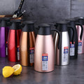 Coffee Carafe Airpot Insulated Stainless Steel Liquid Vacuum Thermal Pot Hot Water Tea Milk Flask Dispenser