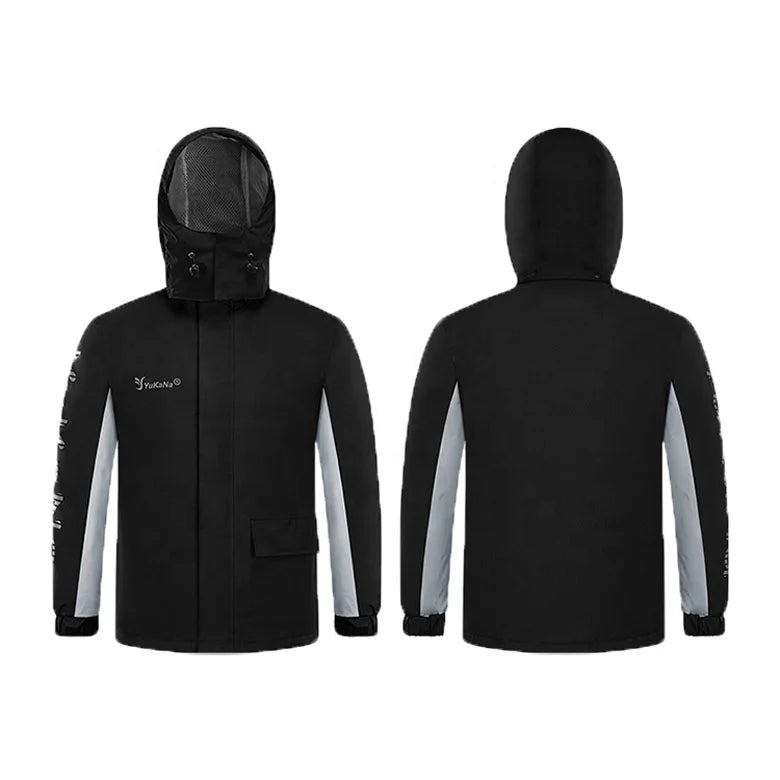 Breathable Polyester Raincoat Rain Gear Wear Lightweight Waterproof Rain Suit Jacket With Trousers