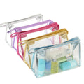 Custom Private Label Manufacture Small Clear PVC Waterproof Organizer Makeup Pouch Cosmetic Bag for Promotion