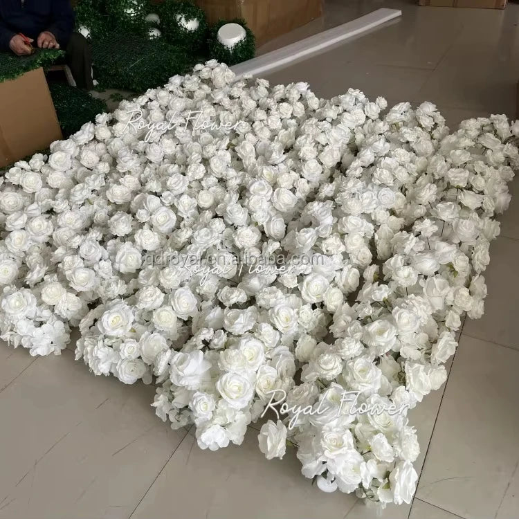 New Design Telephone Booth Arch Row Aisle Wedding Decoration Table Centerpiece Flower Runner