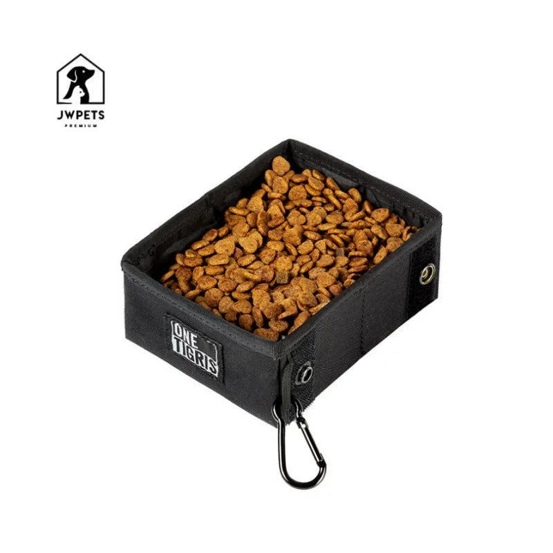 Hot Selling Waterproof Collapsible Dog Bowls Tactical Dog Training Treat Pouch Dog Bowl for Outdoor