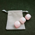 HY HY 100% Natural Rose Quartz Square Incense Holder Balance Healing Meditation fancy decorative wholesale