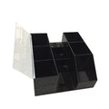 Black White Clear Marble Eyelash Organizer Box Acrylic Lash Storage Box