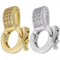 Clasps for Jewelry Making Brass Jewelry Necklace Clasp Micro Pave Cubic Zirconia Jewelry Findings for Woman 819938