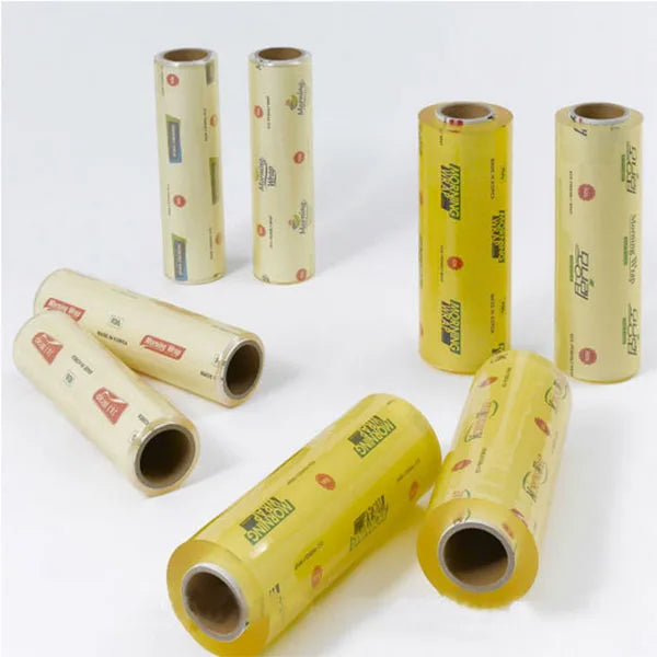 Clear Plastic Food Wrap PVC Cling Film Jumbo Roll