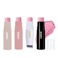 Custom Logo High Pigment Waterproof Matte Vegan Cream Contour Blush Makeup Stick Private Label Mineral Makeup Stick Included