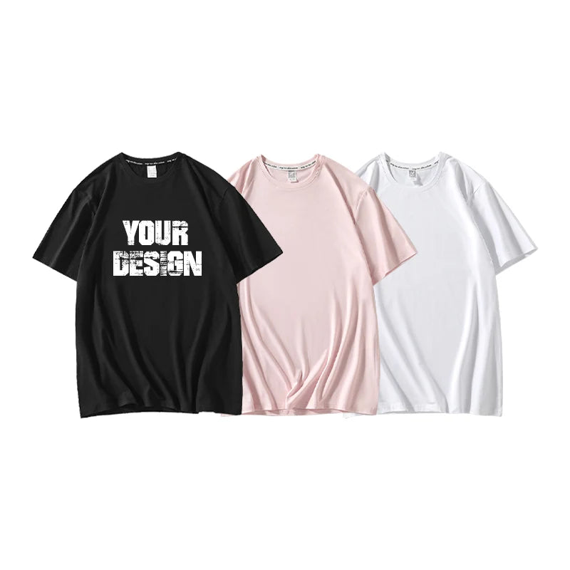 Top Sale Mens Blank t Shirt 100% Cotton Oversized Drop Shoulder Design T-shirt Custom Quality Printing t Shirt for Men