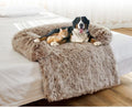 Super Soft Luxury Pet Sofa XL Cat Nest Bed with Solid Pattern Wool Material for Small Animals Small Medium Sizes for Sleep