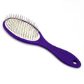 Baoli ODM Peigne De Chien 17mm Steel Long Pin Brush Pet Grooming Brush Custom Logo Groomer Pet Detangling Hair Brush