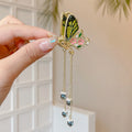 Light Luxury Style Full Diamond Crystal Butterfly Hair Claw Hairpins Big Hair Clip Accessories Hairpins Women Hair Clips