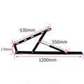 120CM Gas Piston with Frame Bed Lift up Hinge Hydraulic Bed Lift Mechanism