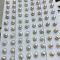 Edison Loose Pearl 8-13mm Paired Pearls Baroque Drop Shape Irregular Freshwater Pearls in Paired for DIY Earrings Jewelry